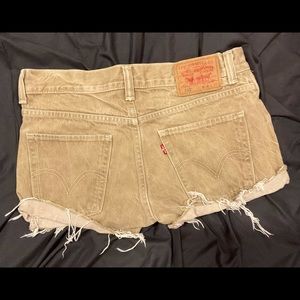 Vintage Levi Short Shorts